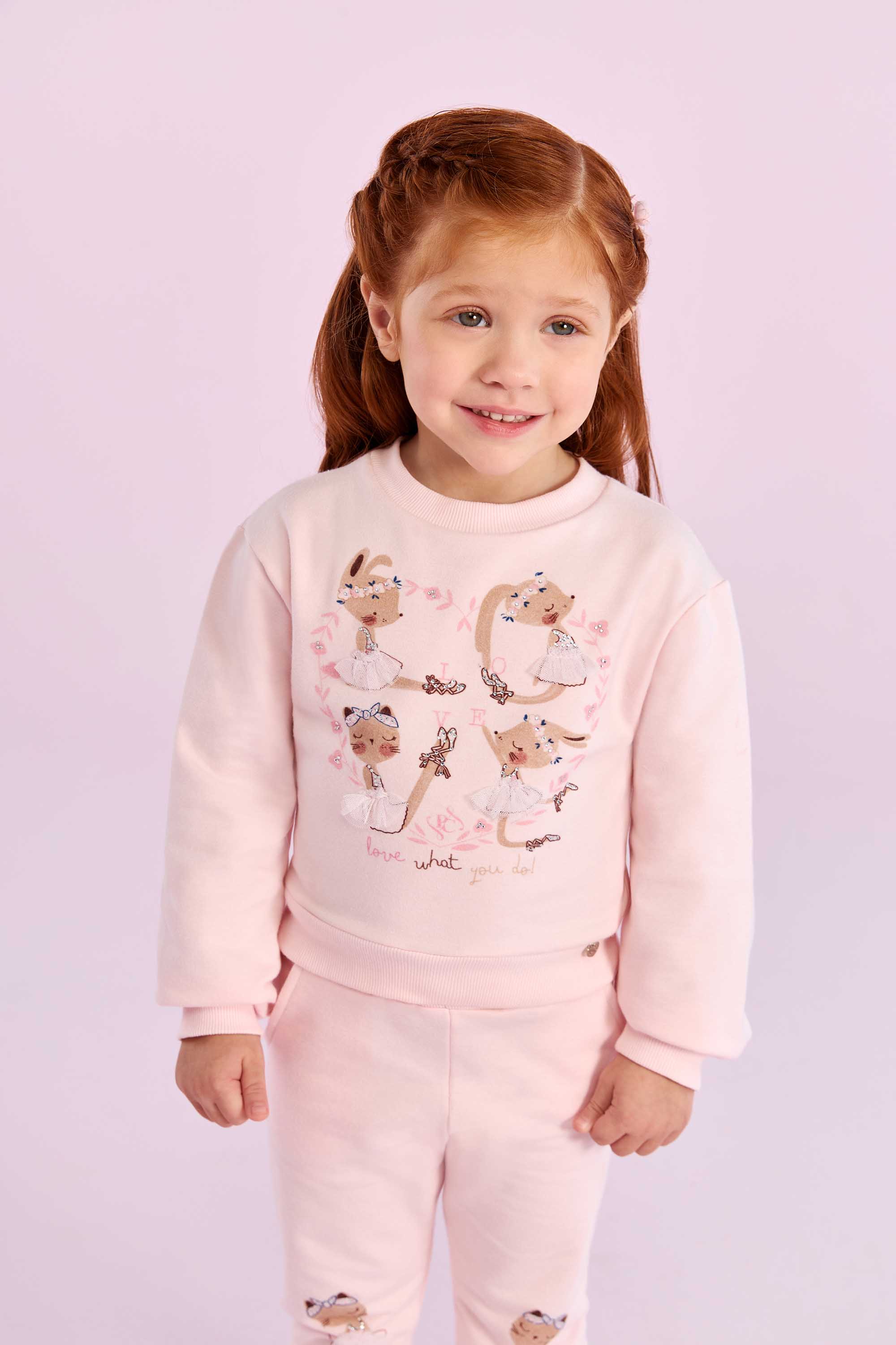 vestido petit cherie vestido infantil de plush manga longa